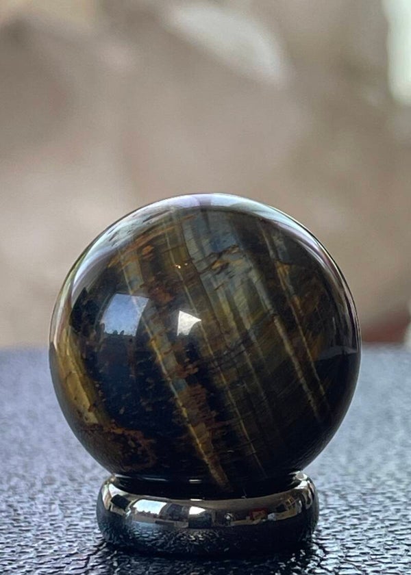 Tijgeroog bol, klein 2,7cm