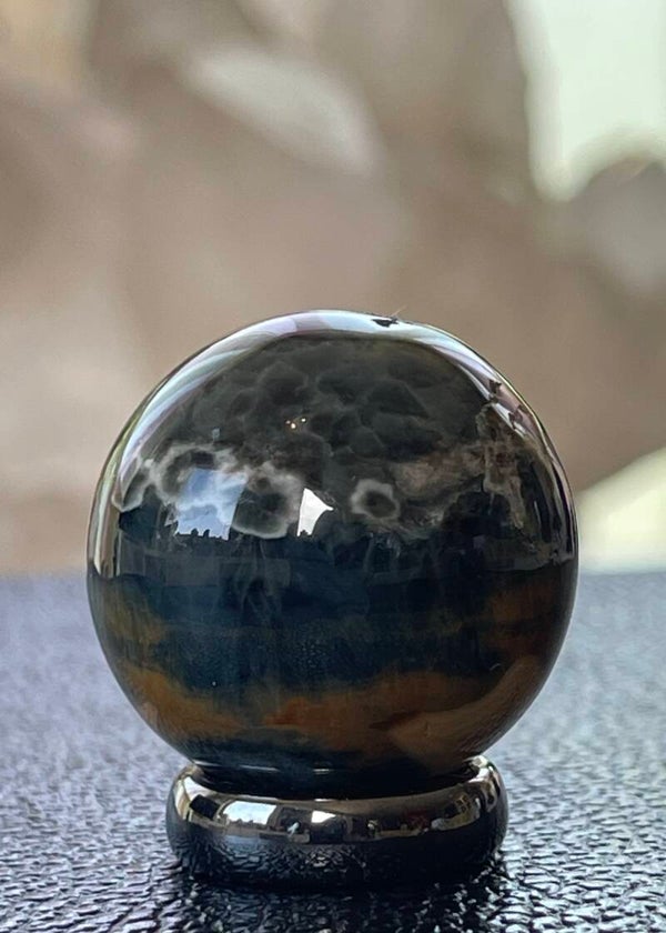 Oceaan Jaspis bol, klein 3cm