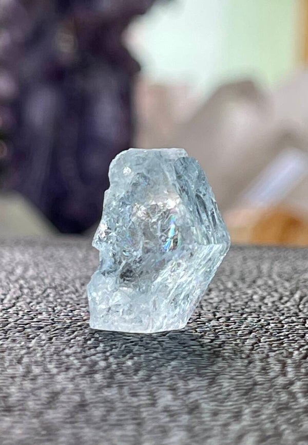Aquamarijn ruw, klein