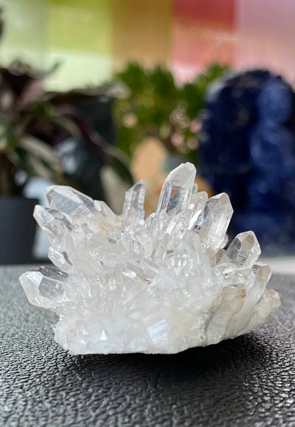 Bergkristal cluster uit de Himalaya India ruw, medium