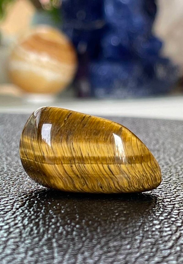 Tijgeroog trommelsteen