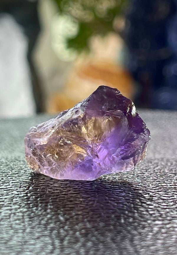 Ametrien uit Bolivia ruw, klein