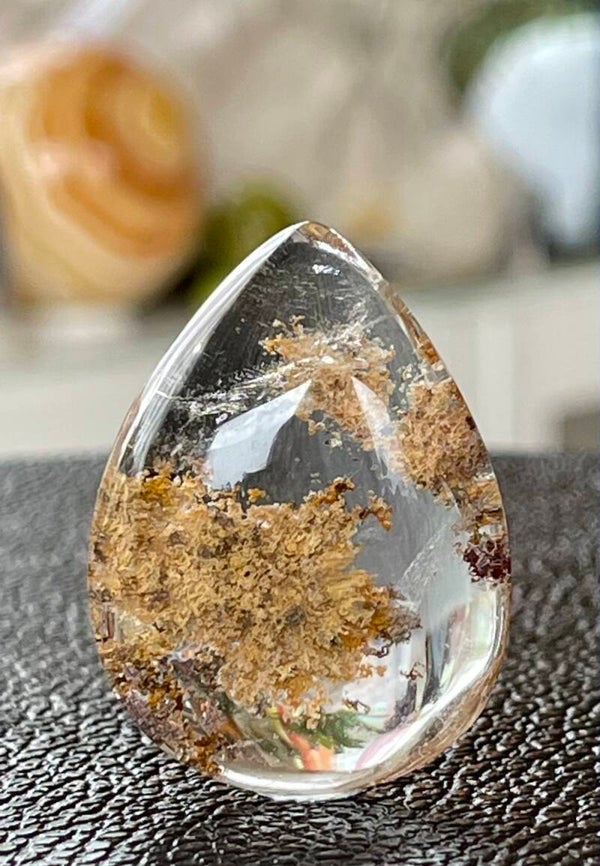 Lodoliet Kristal trommelsteen