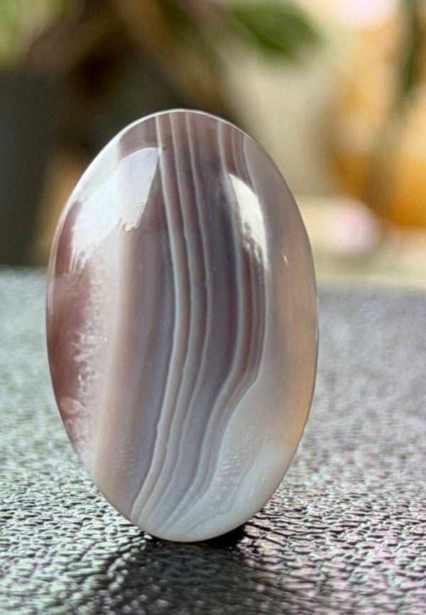 Botswana Agaat edelsteen cabochon ovaal, medium