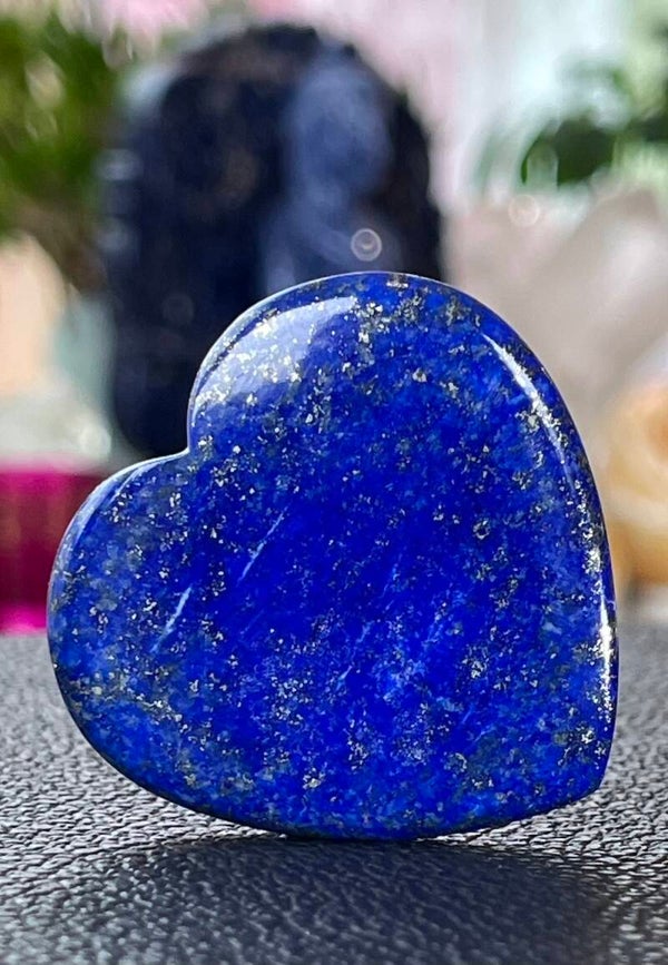 Lapis Lazuli hart edelsteen cabochon, groot