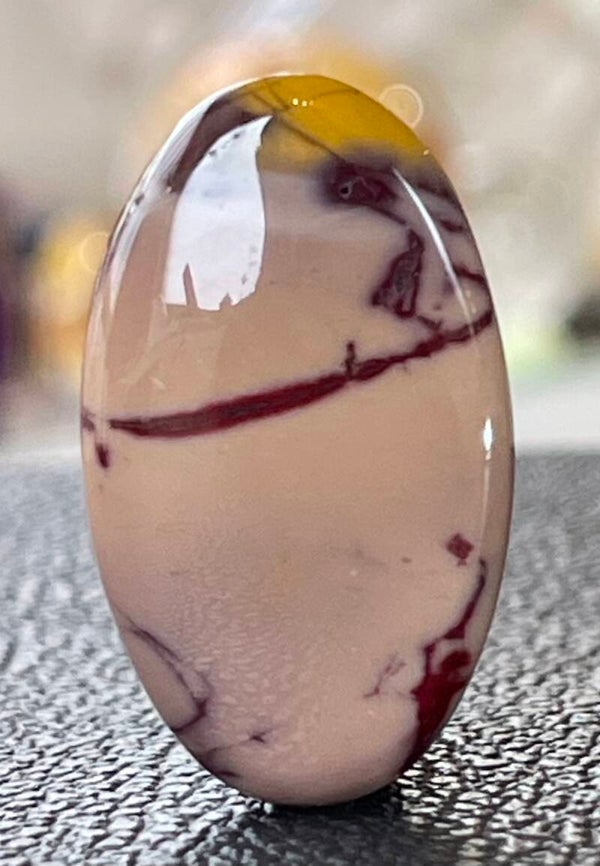 Mookaiet edelsteen cabochon ovaal, medium