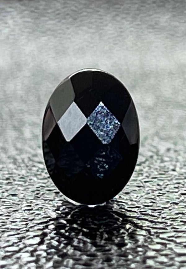 Onyx edelsteen cabochon ovaal, klein