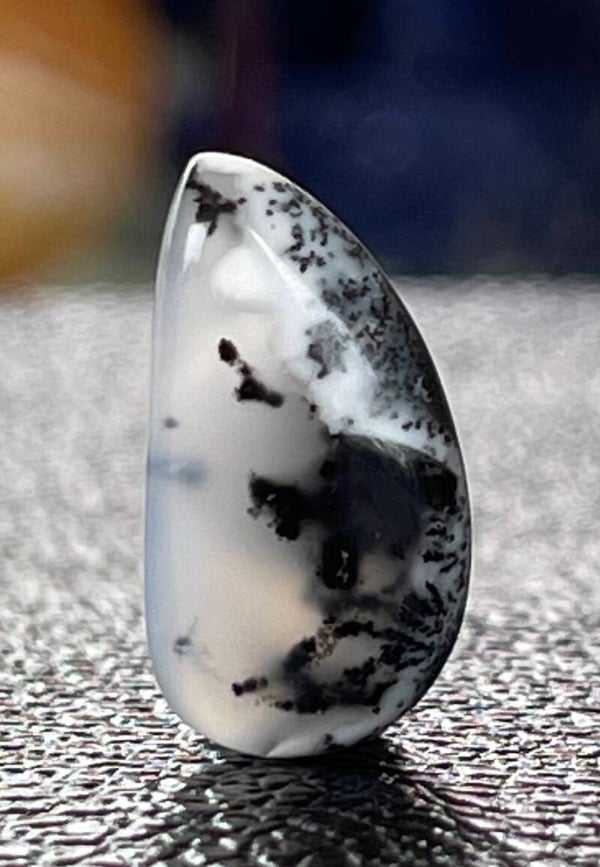 Dendriet Agaat edelsteen cabochon free form, klein