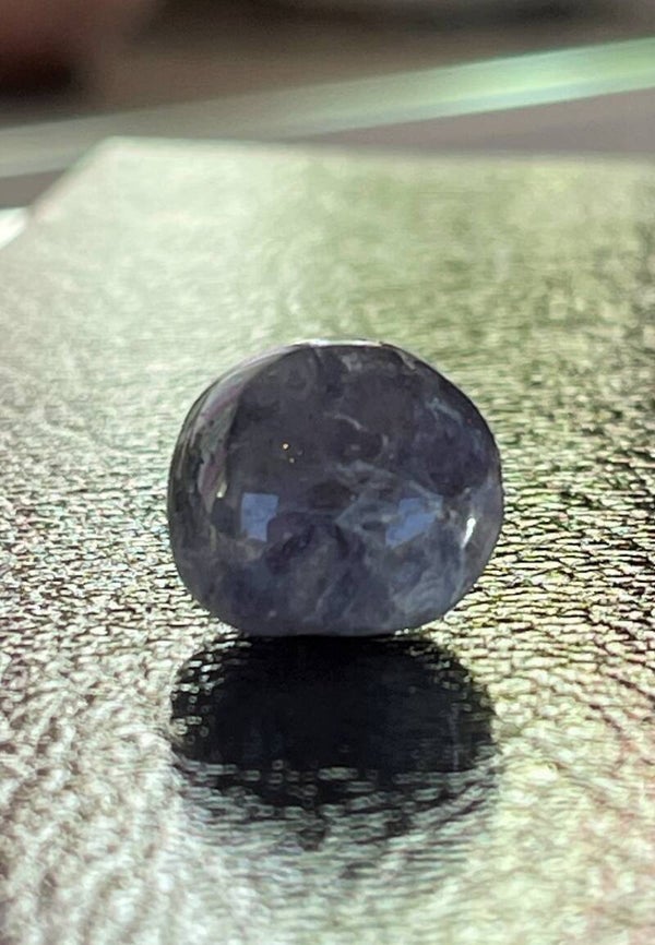 Ioliet trommelsteen, klein