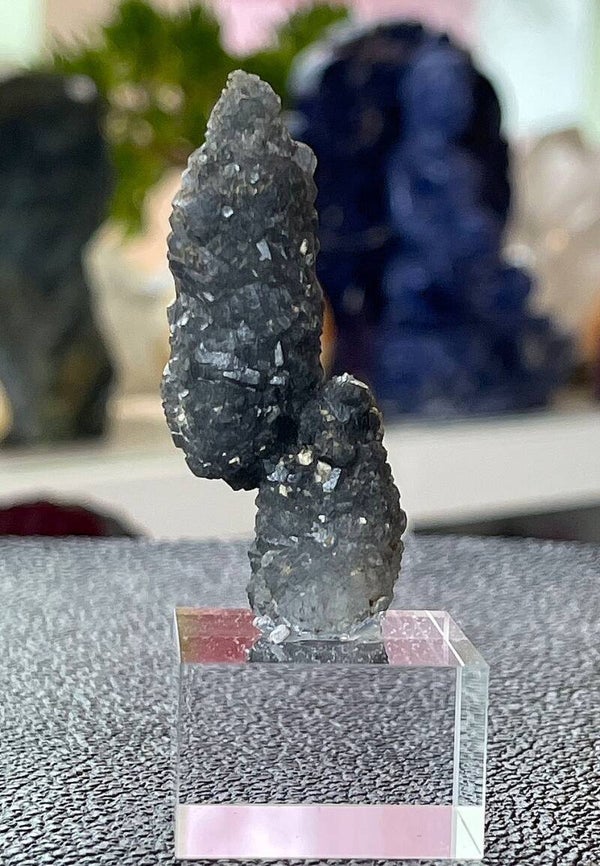 Jamesoniet uit Roemenië ruw, medium