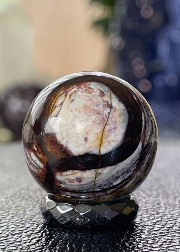 Jaspis bol, klein 3cm