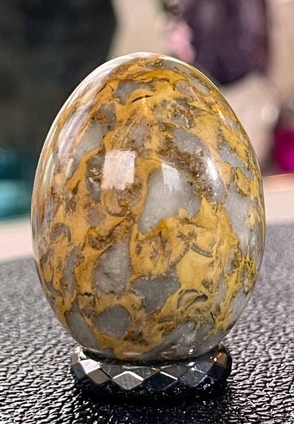 Jaspis ei, medium 4,8cm