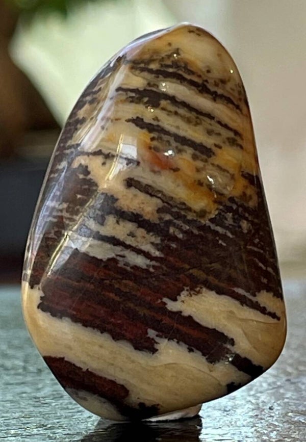 Jaspis Kalahari trommelsteen