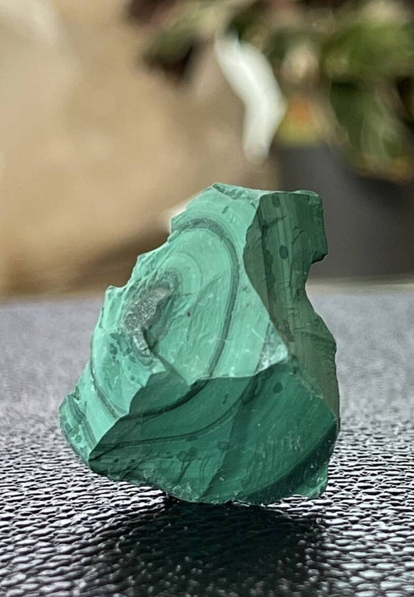 Malachiet uit Congo ruw, klein