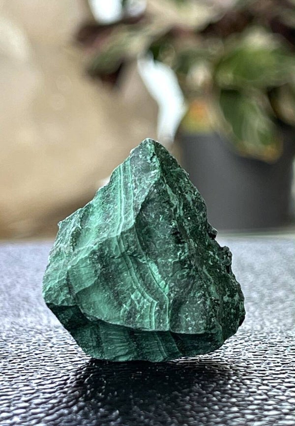 Malachiet uit Congo ruw, klein