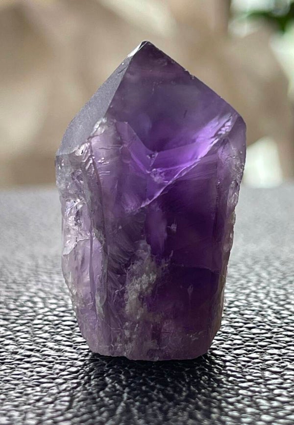 Kathedraal Amethist punt uit Brazilië ruw, klein
