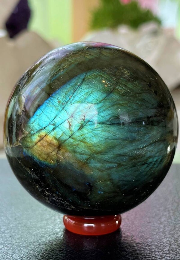 Labradoriet bol, medium-groot 6,8cm