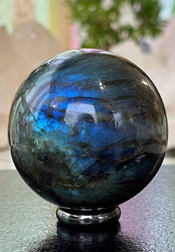 Labradoriet bol, medium 6,3cm