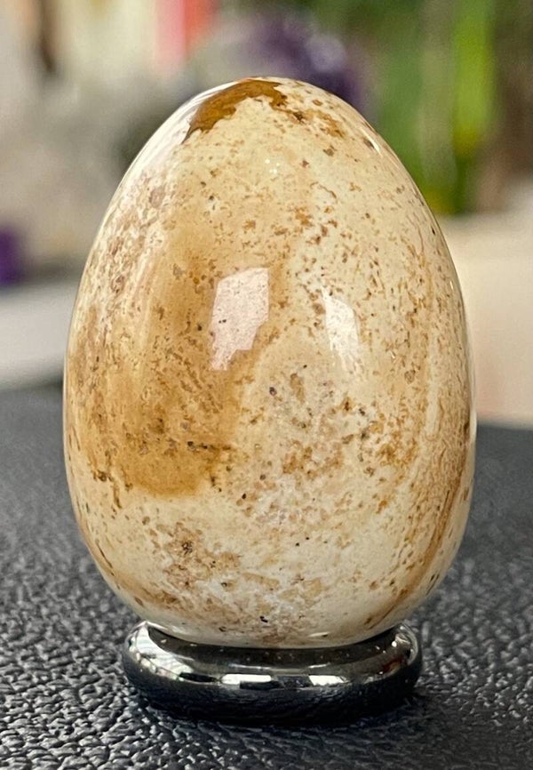 Landschap Jaspis  ei, medium 4,8cm