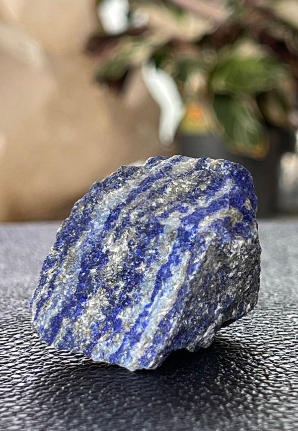 Lapis Lazuli met Pyriet uit Afghanistan ruw, klein