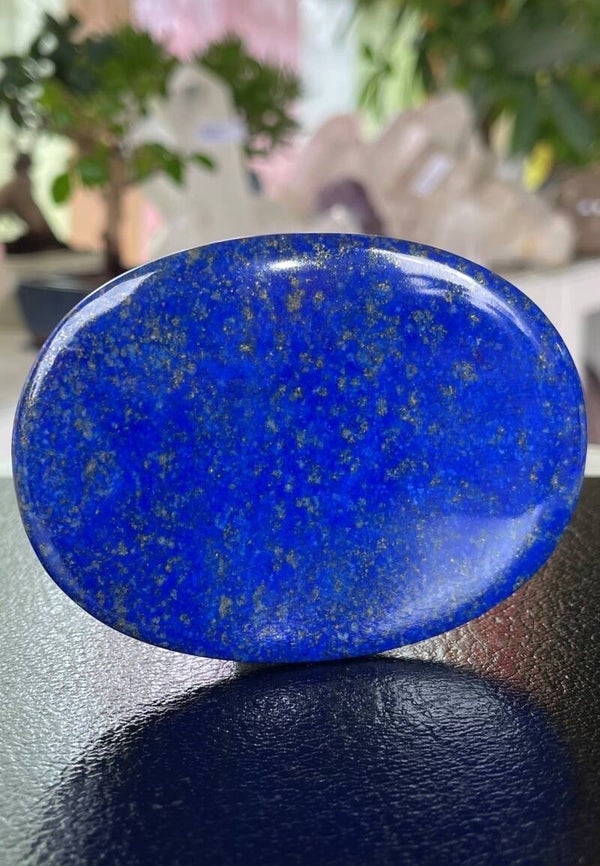 Lapis Lazuli edelsteen cabochon ovaal, heel groot