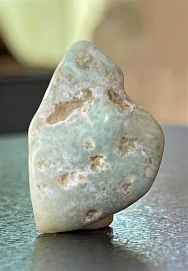 Larimar trommelsteen