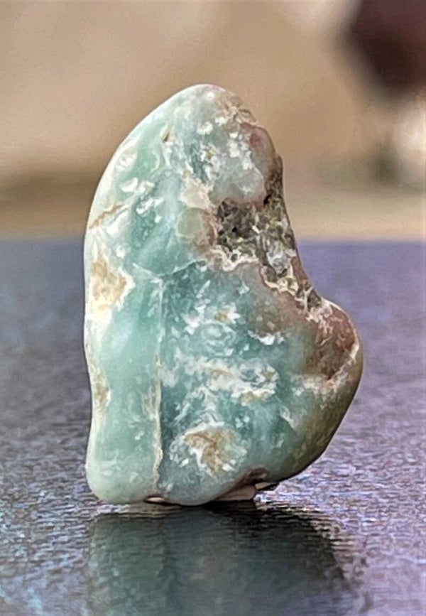 Larimar trommelsteen