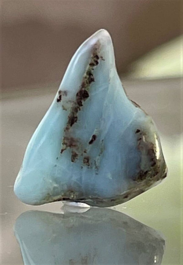 Larimar trommelsteen, klein