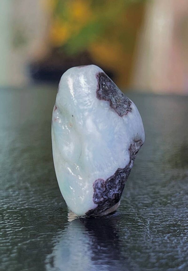 Larimar trommelsteen