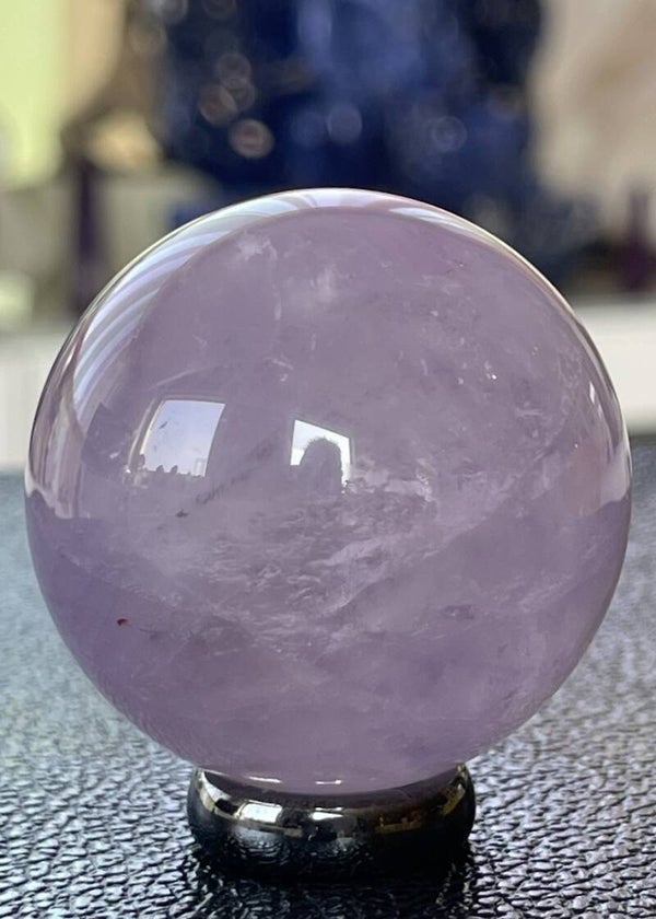 Lavendel Amethist bol, medium 4,4cm