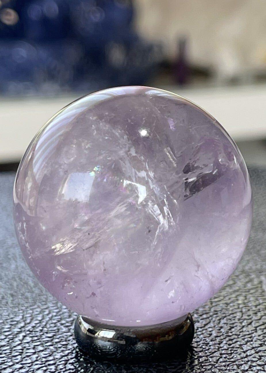 Lavendel Amethist bol, medium 4,1cm
