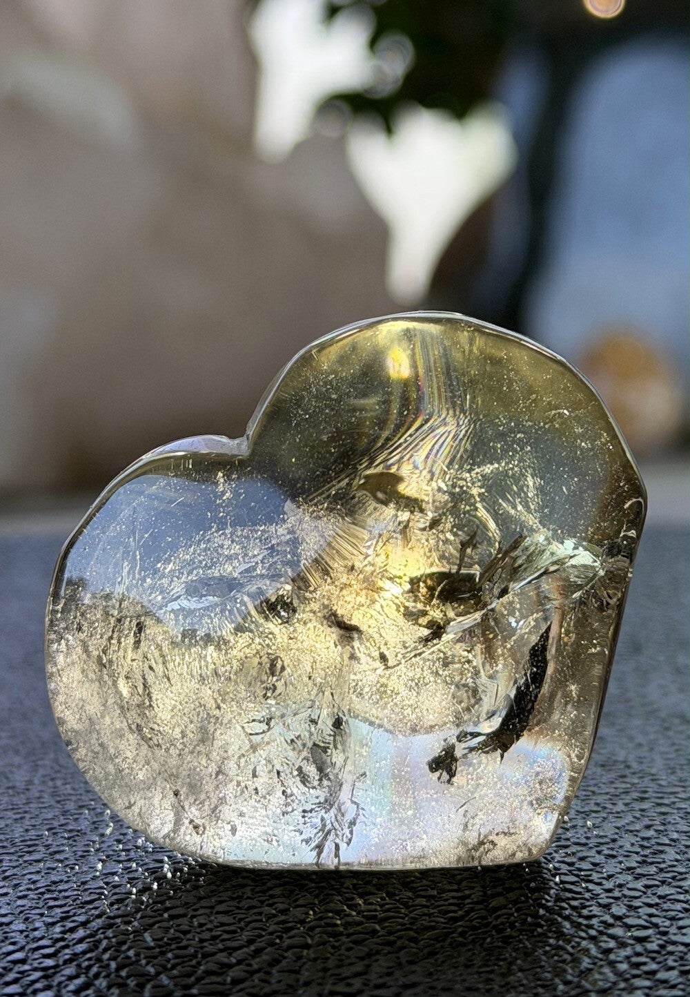 Lemonkwarts hart, medium