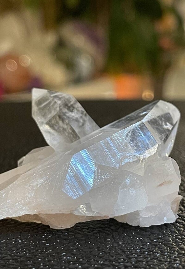 Lemurische Bergkristal clusterpunten uit de Himalaya ruw, klein-medium