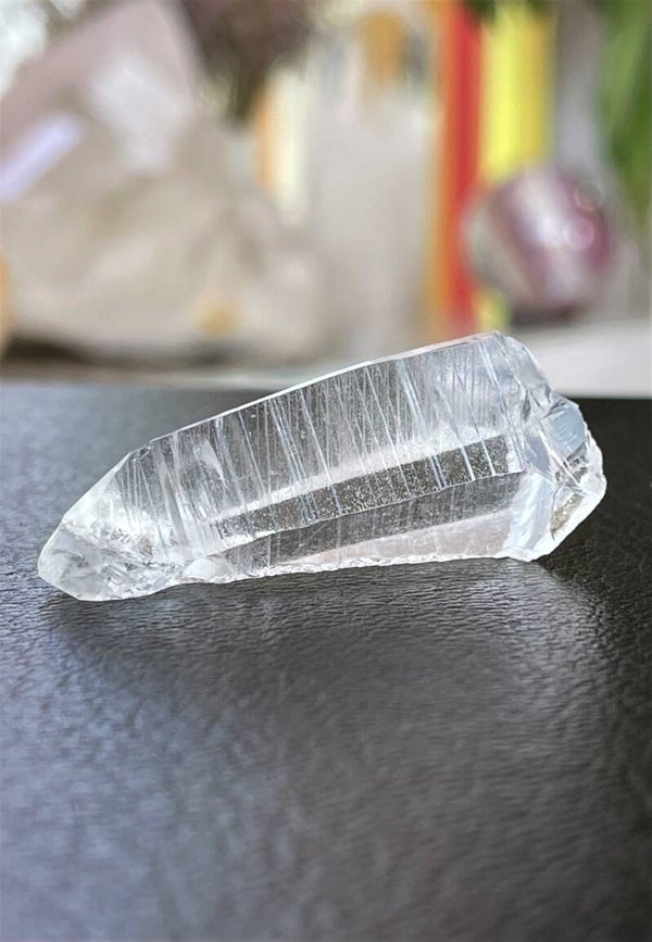 Lemurische Bliksemflits Kristal of Lightning Strike Kwarts punt