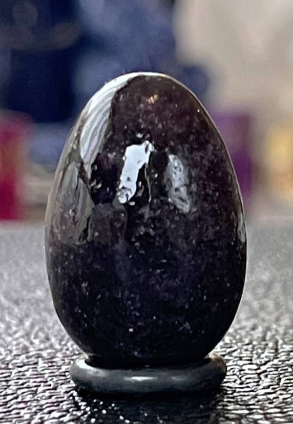 Lepidoliet ei, heel klein 3cm