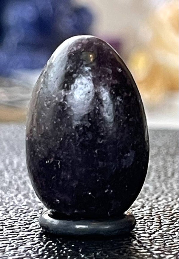 Lepidoliet ei, heel klein 3cm