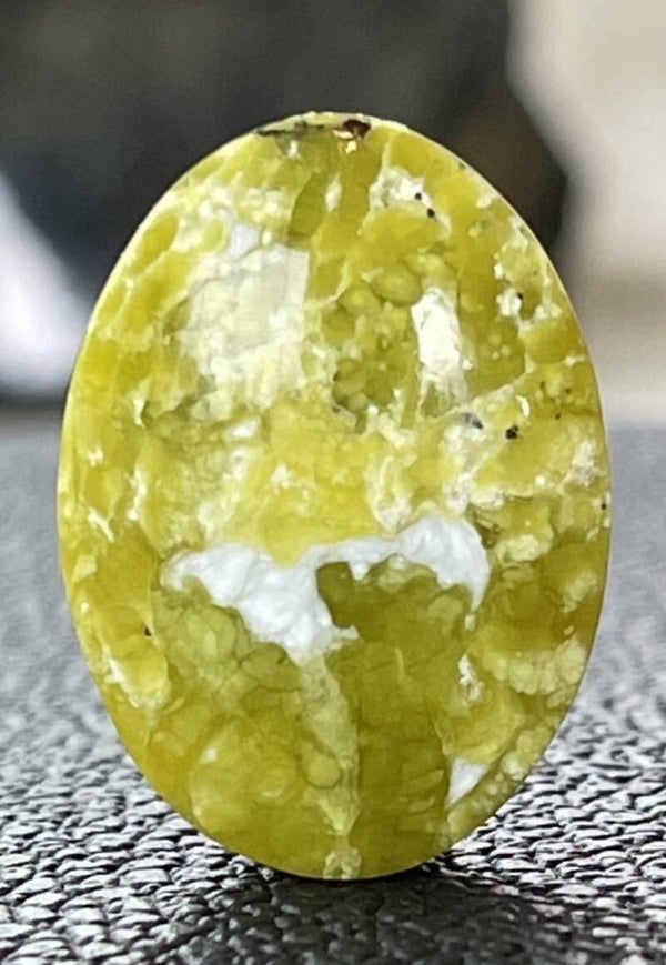 Lizardiet edelsteen cabochon ovaal, medium