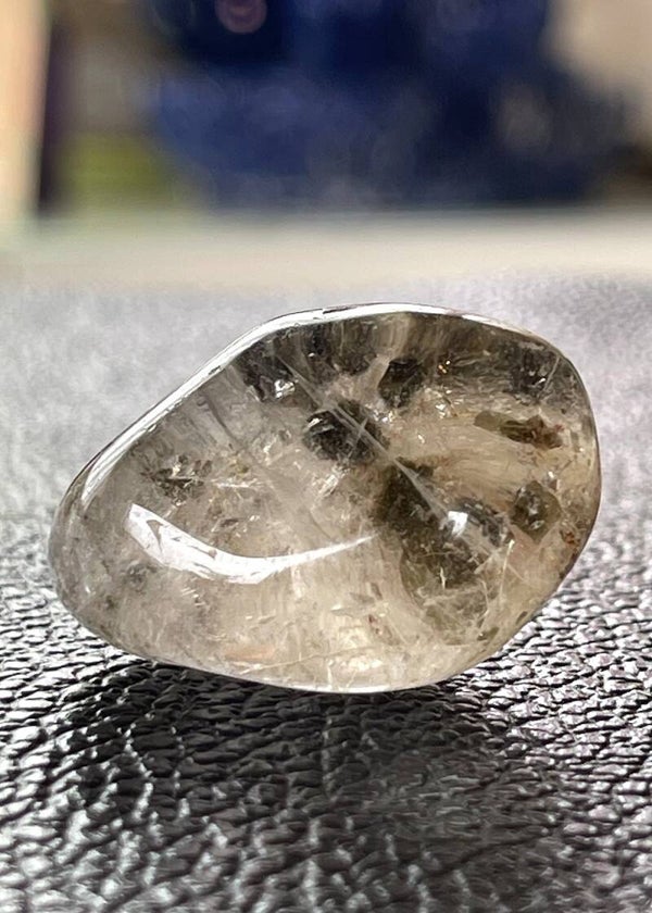 Lodoliet Kristal trommelsteen