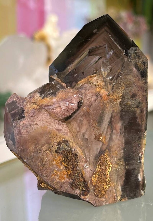 Lodoliet Kristal punt, medium tot groot