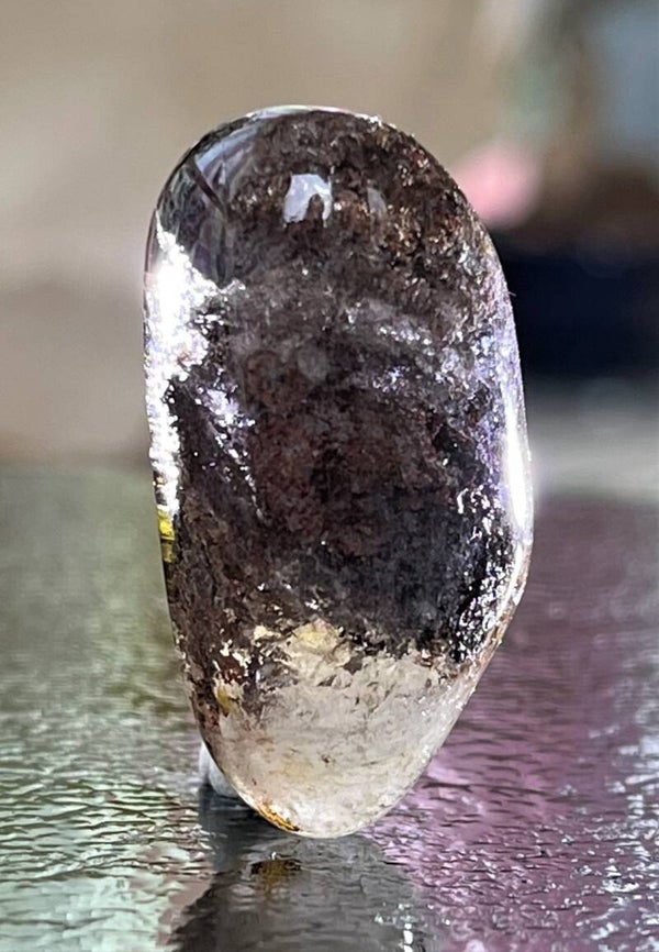 Lodoliet Kristal trommelsteen