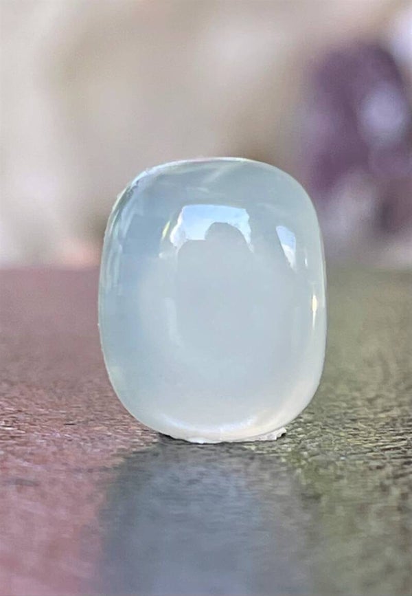 Maansteen edelsteen cabochon rechthoek, klein