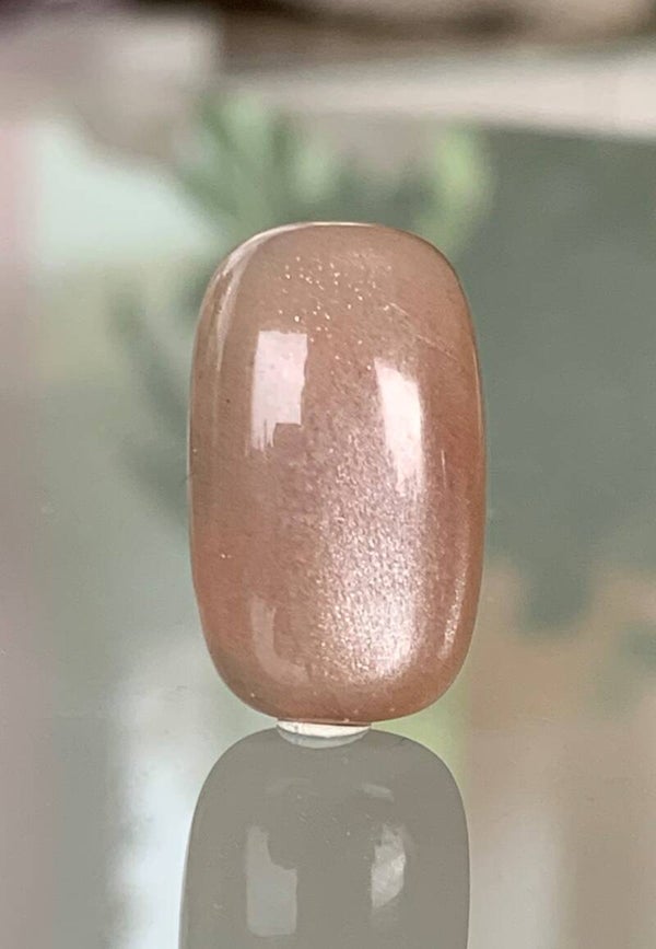 Maansteen edelsteen cabochon rechthoek, klein