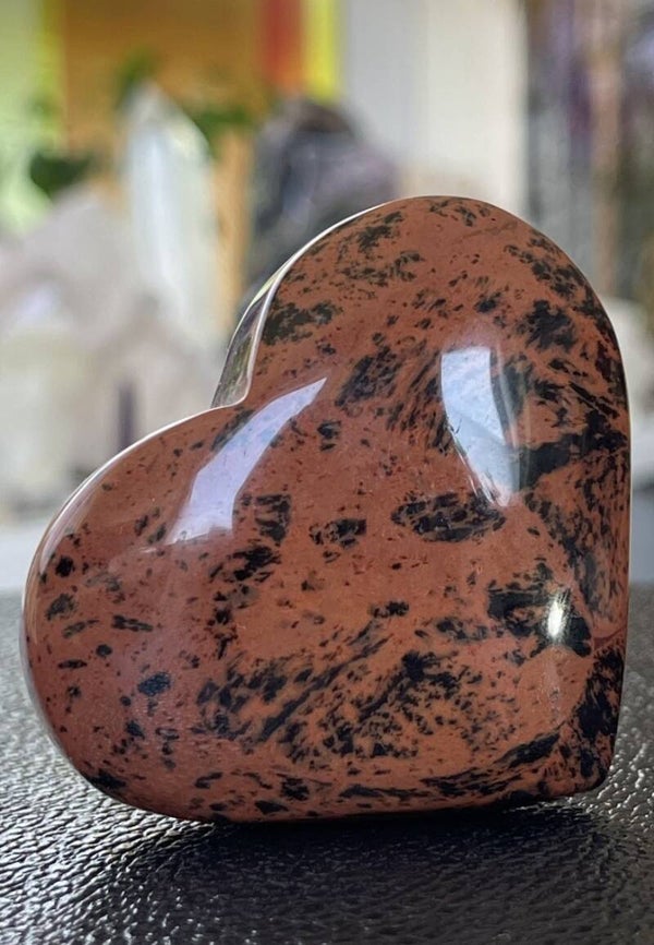 Mahonie Obsidiaan hart, medium