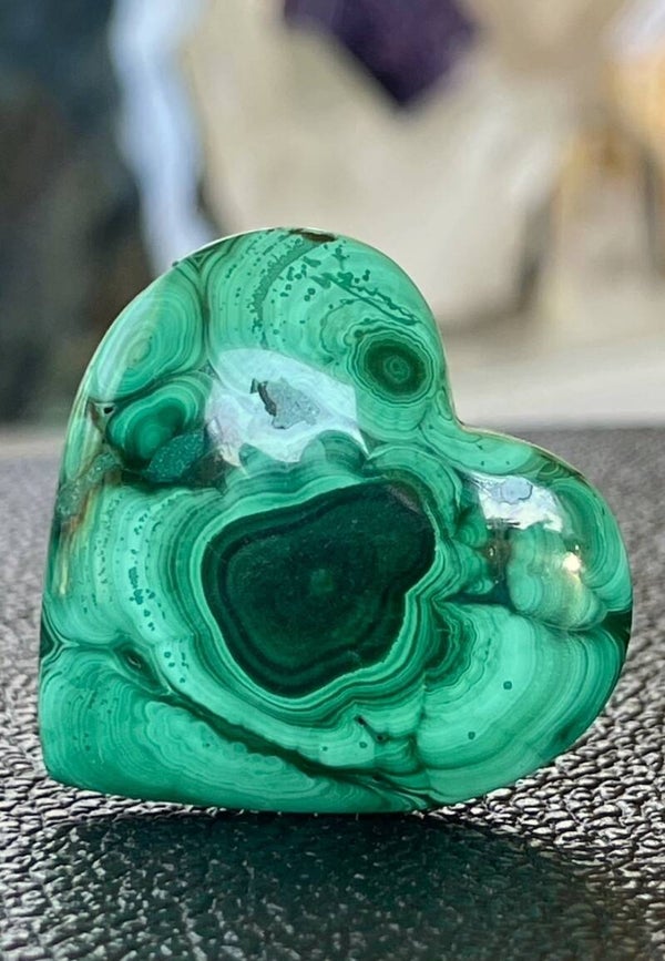 Malachiet hart, klein