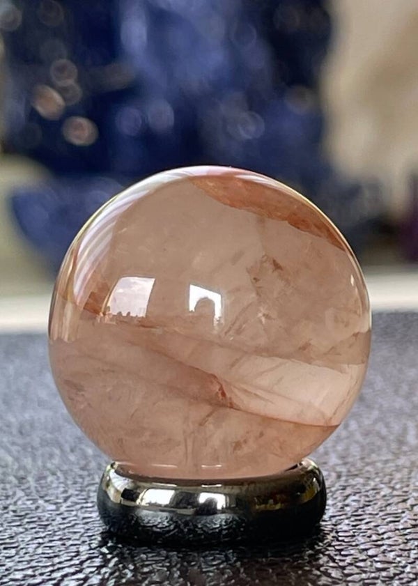 Maria Magdalena Lemurian Kwarts bol, klein 3cm