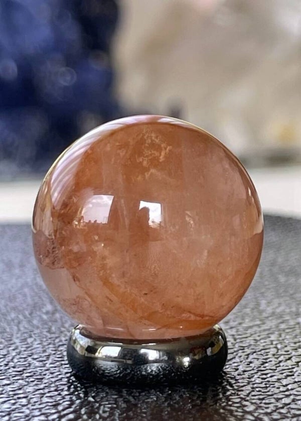 Maria Magdalena Lemurian Kwarts bol, klein 3cm