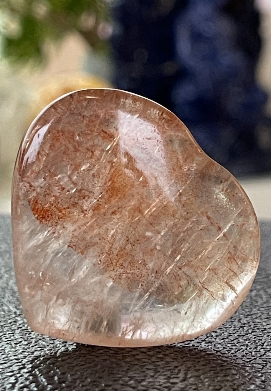 Maria Magdalena Lemurian Kwarts hart, klein