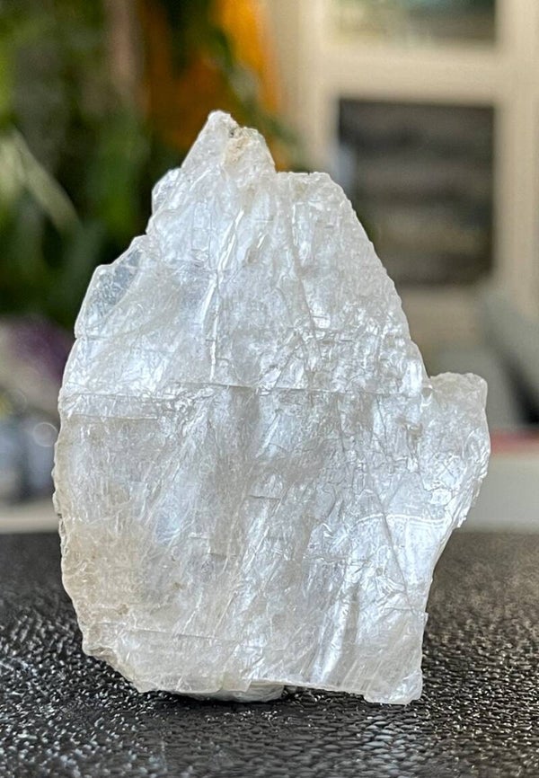 Mariaglas Seleniet ruw plat, klein