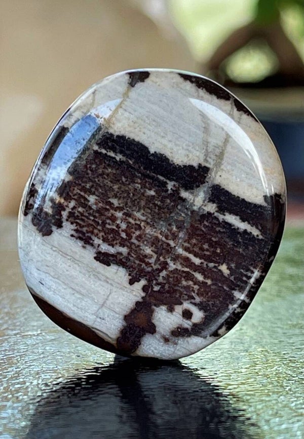 Moedersteen knuffelsteen plat