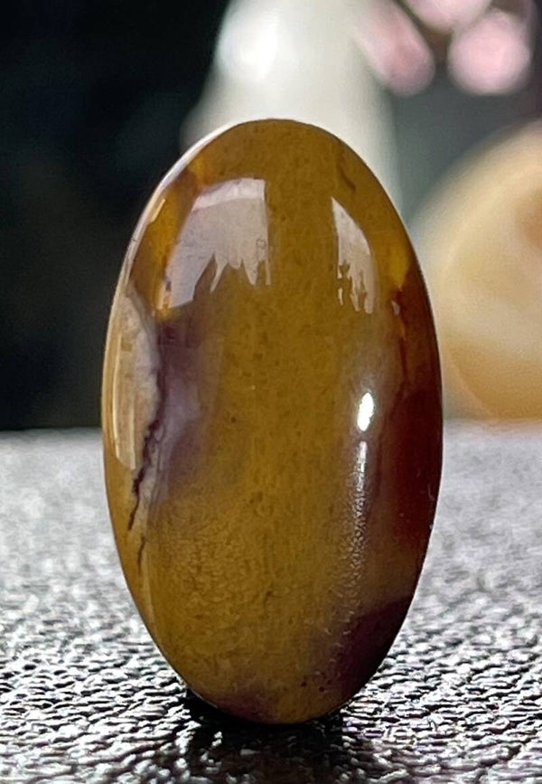 Mookaiet edelsteen cabochon ovaal, medium